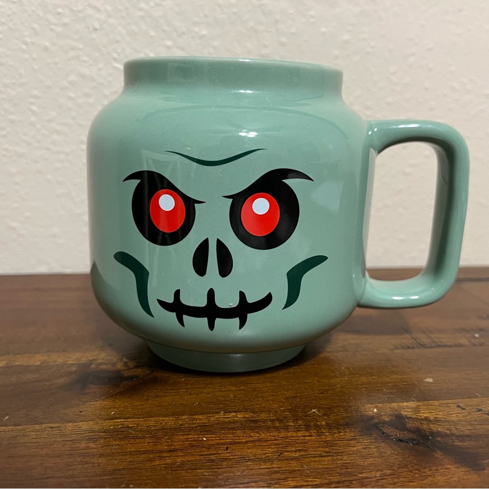 Lego Zombie Ceramic Green Mug